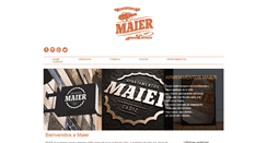 Desktop Screenshot of cervezamaier.com